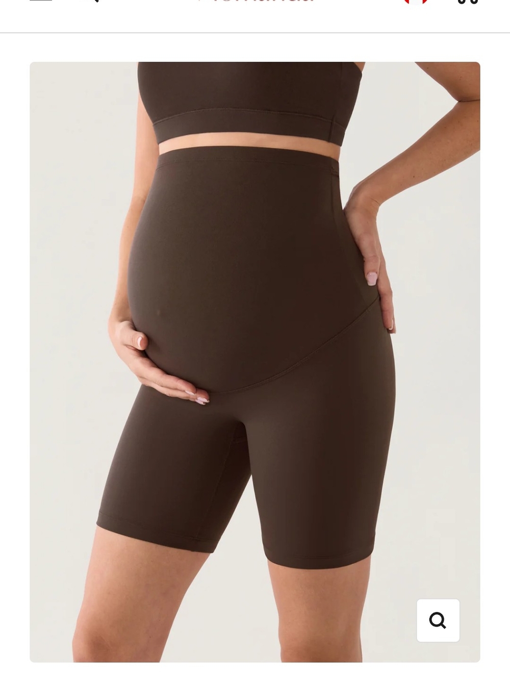 Momanda Maternity Biker Short